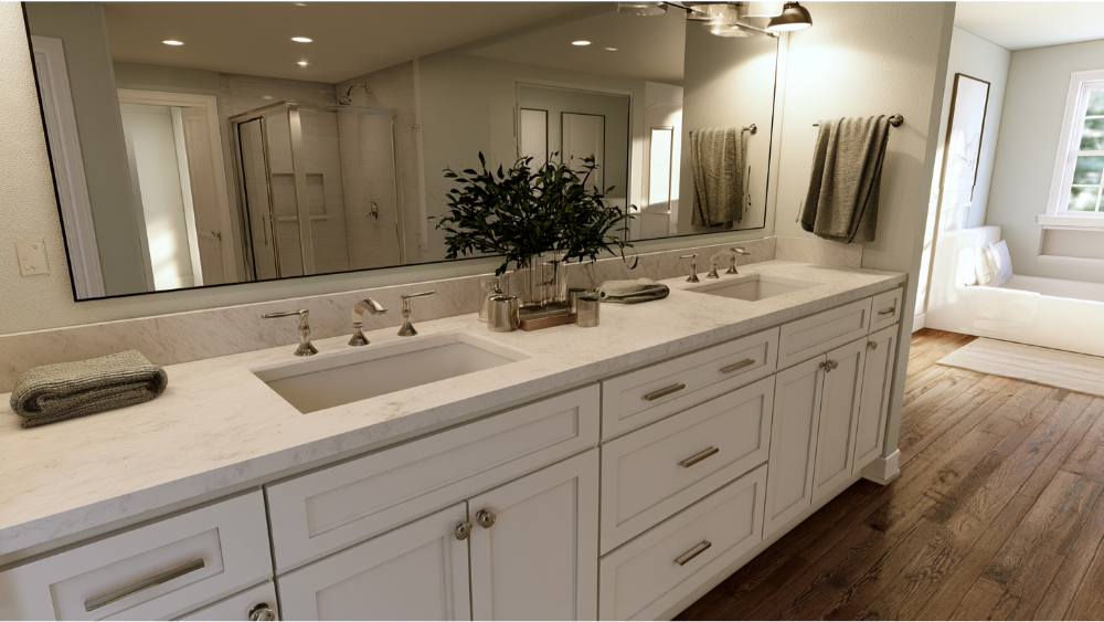 Double Vanity Bathroom Remodel How Much Space Do You Really Need