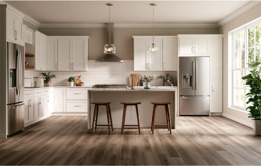 Luxury Vinyl Plank vs Laminate for Kitchens Which One Belongs in Your Home