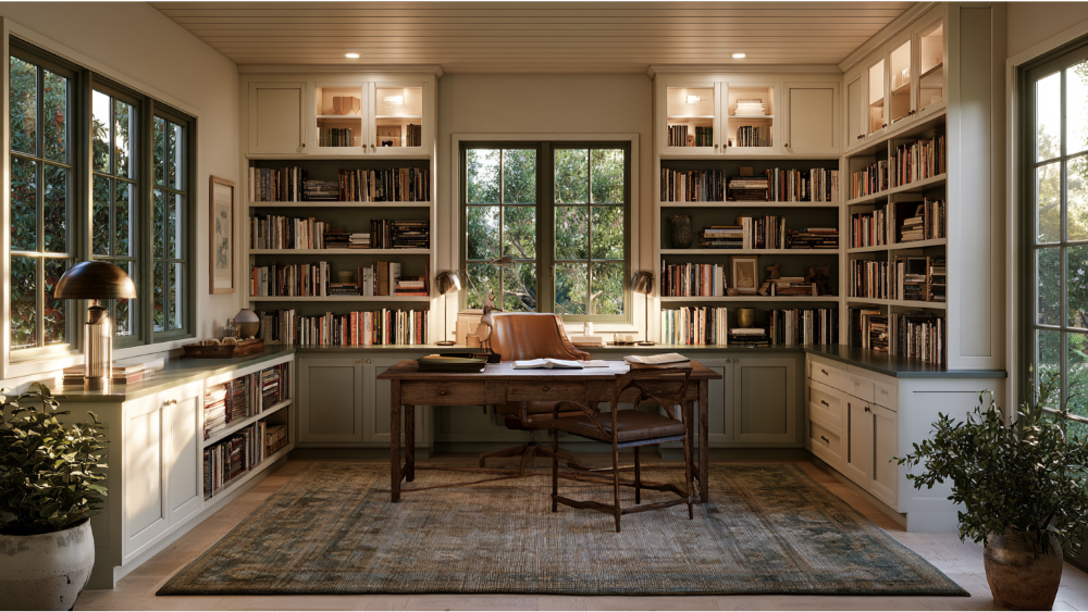 Planning Home Office and Library Built-Ins in Concord, California