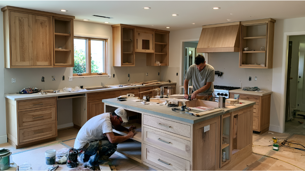 What the kitchen renovation process looks like